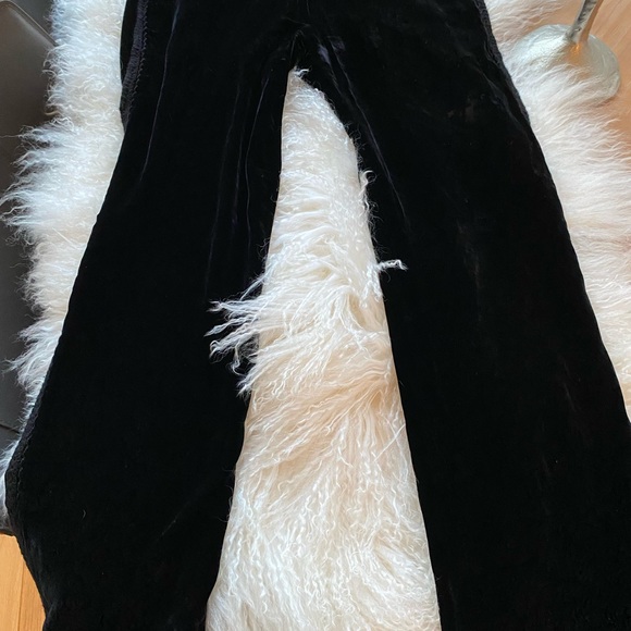 EUC Rare Vintage Max Studio women’s velvet special edition pants in Size 2!! - Picture 7 of 11